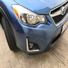 Front Bumper Damaged